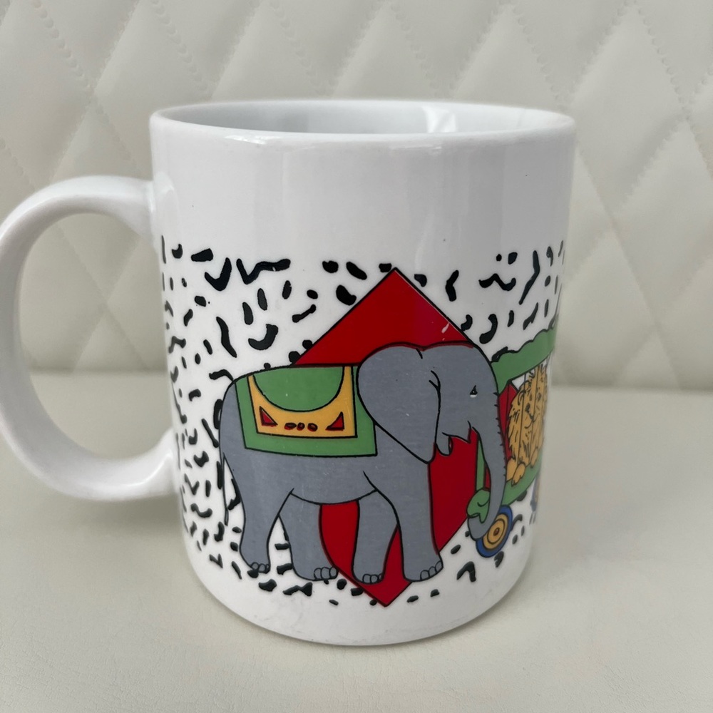 Vintage Circus Parade Mug Emerald Collection - Circus Circus Reno Las Vegas